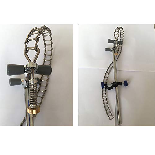 LabZhang Lab Chain Clamp with Adjustable Bosshead Clamp Holder