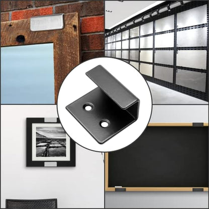 Luomorgo Tile Display Wall Hanger, Large, Black, 10 Pcs - size: Large Black