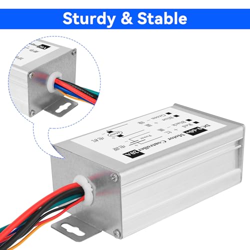 PWM DC Motor Speed Controller 9V-60V, 20A Brush Motor Driver Controls Module 12V 24V 36V 48V 60V, DC Speed Regulator Pulse Width Motor Driver 1200W PWM Monitor Dimmer Governor with Switch Knob