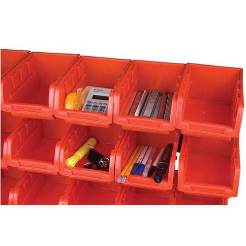 Performance Tool W5186 15-Bin Table Top Storage Organizer Rack - style: 15-Bin Table Top Storage Rack