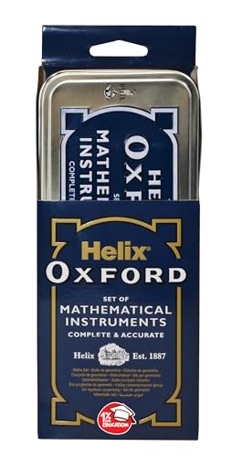 Helix Oxford Maths Set with Storage Tin