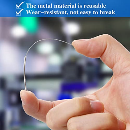 50 Pieces 3D Printer Nozzle Cleaning Kit,0.4 mm Stainless Steel Needles Cleaner 3D Printer Nozzle Cleaner 3D Printer Accessory - color: 0.4mm / 50 Pieces