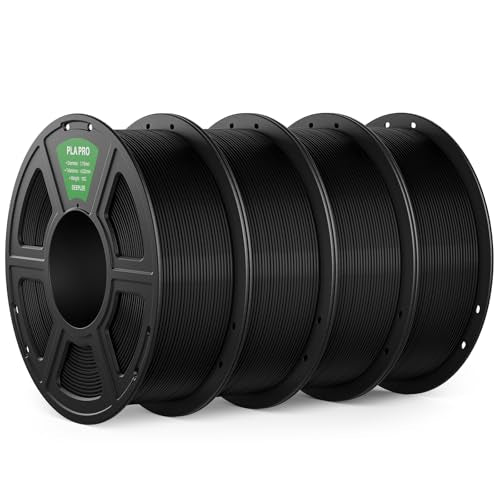 PLA PRO 3D Printing Filament 1.75mm 4KG Black - color: 4*black