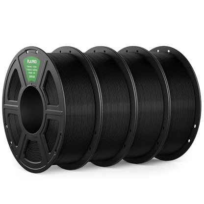 PLA PRO 3D Printing Filament 1.75mm 4KG Black - color: 4*black