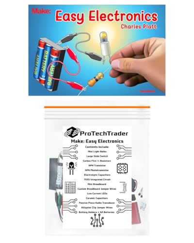 Make: Easy Electronics Kit and Book Bundle by Charles Platt