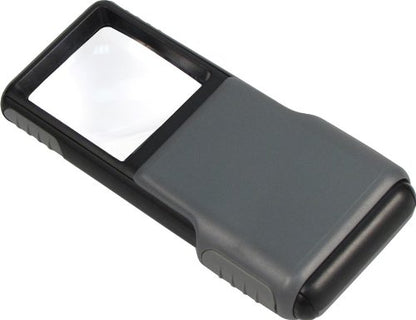 Carson MiniBrite 5x LED Lighted Slide Out Pocket Magnifying Glass - size: Pack of 4