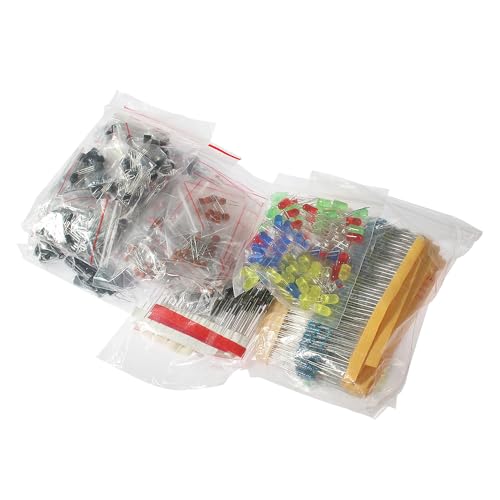 1490 Pcs Electronic Component Kit Assortment Box for DIY Project