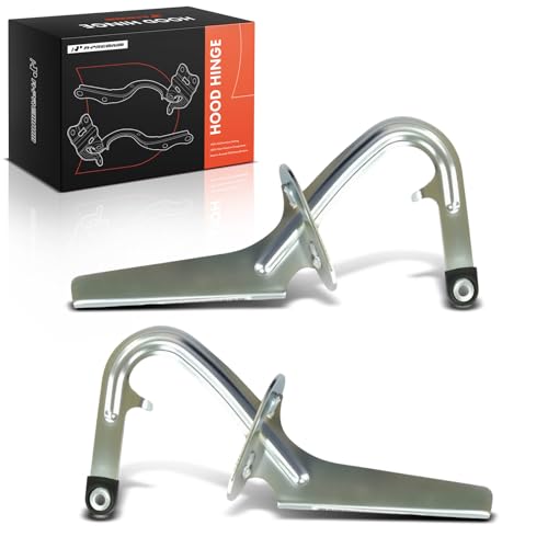 A-Premium Set of 2 Front Driver and Passenger Hood Hinges