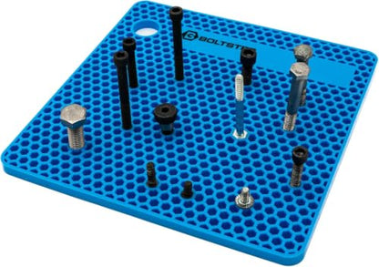 Boltster Original Silicone Fastener Organizer Tray, Blue - color: Blue