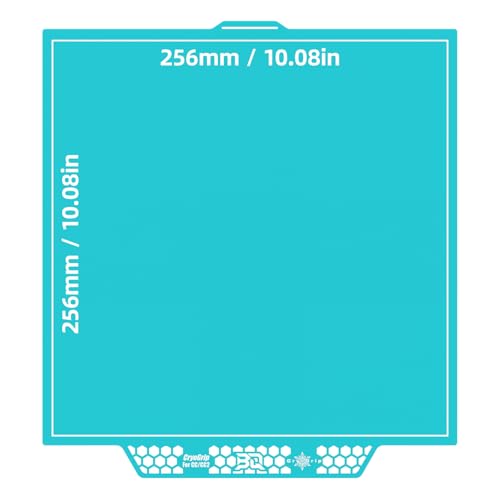 BIQU CryoGrip Pro Glacier Build Plate for Centauri Carbon 3D Printer - color: Glacier-Blue, size: 260*286.5MM, style: Glacier