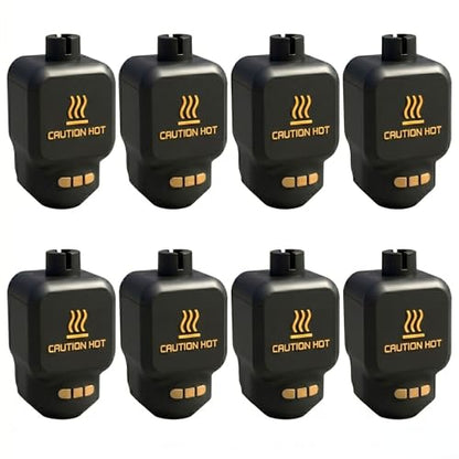 8-Pack 3D Printer Hotend Silicone Sock for Bambu Lab X2D/P2S