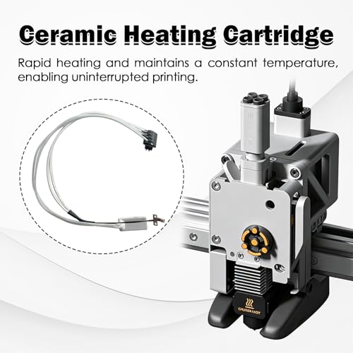 A1 Mini/A1 Hotend Heating Assembly Kit Quick Swap Heat Resistant - size: For A1 Mini/A1