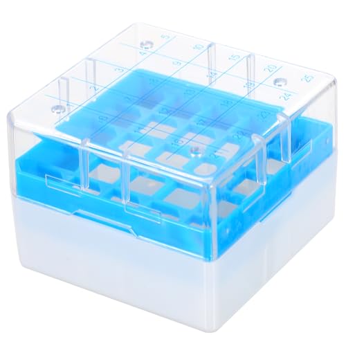 iplusmile 25 Grid pc Cryovial Storage Box Freezer Box