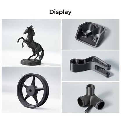 Creality PPA-CF 1.75mm Filament, 15% Carbon Fiber, Black, 1-Pack, 1KG - color: Ppa-cf-black, size: 1kg