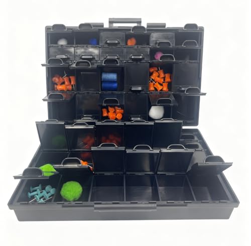 2PCS AideTek BOXALL48AS ESD safe SMD parts box w/48 bins anti-statics Organizer Component Box - style: 2pcs 48 ESD BOX
