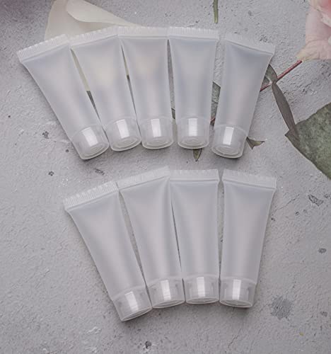sowaka Empty Refillable Tube 20 Pcs 10 ML Plastic Squeezable Soft