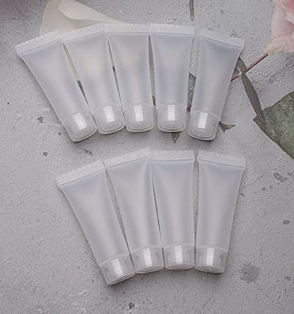 sowaka Empty Refillable Tube 20 Pcs 10 ML Plastic Squeezable Soft