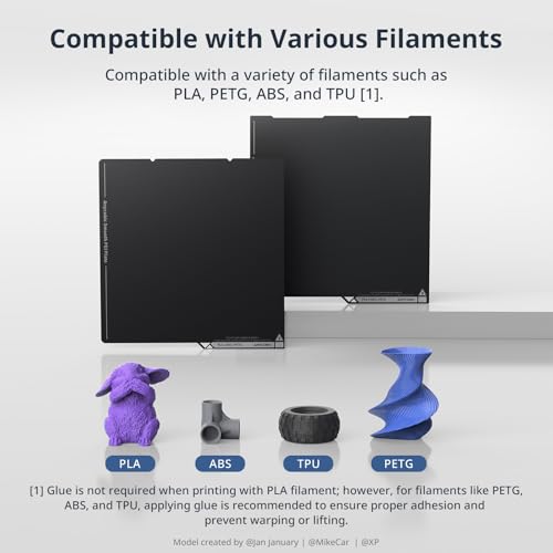 Anycubic 250x250mm Smooth PEI Plate for Kobra 3, Kobra 3 V2 Series