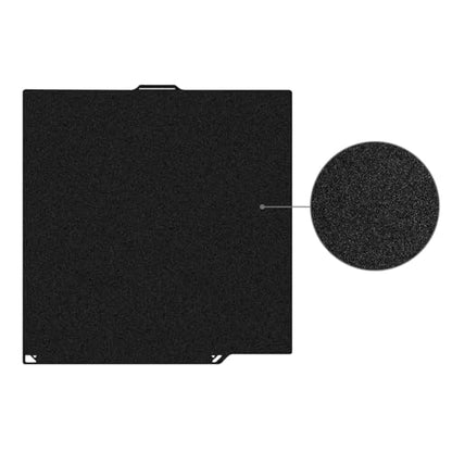 260X271MM for Centauri Carbon Build Plate PEI Sheet Double Sided Textured Board Heated Print Bed Flexible Removable Surface Platform for Elegoo Centauri Carbon/Centauri (Black) - color: Black
