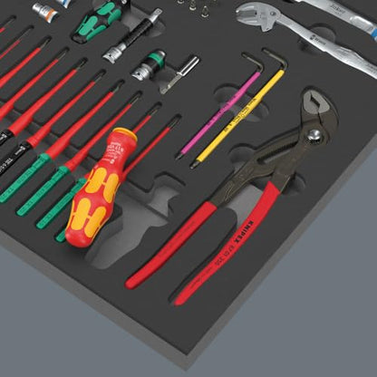 9753 Foam Insert Kraftform Kompakt Maintenance Set 1, 45 Pieces