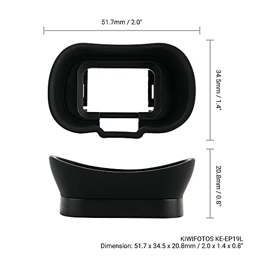 Soft FDA-EP19L Eyecup Eye Cup Viewfinder for Sony A7V A7IV A7R VI V A7S III - size: Sony FDA-EP19 Replacement