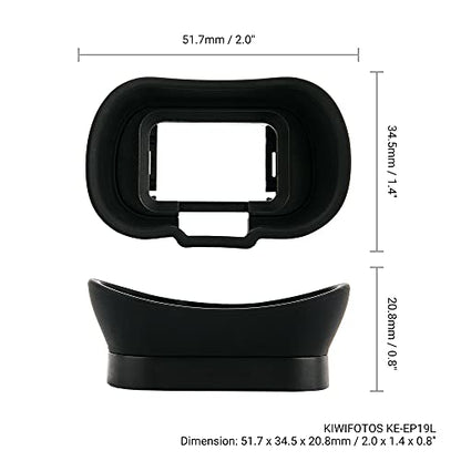 Soft FDA-EP19L Eyecup Eye Cup Viewfinder for Sony A7V A7IV A7R VI V A7S III - size: Sony FDA-EP19 Replacement
