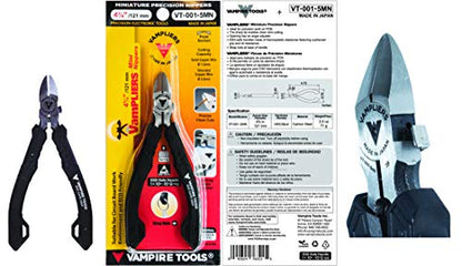 VAMPLIERS 4-PC 5" Precision Mini Pliers Set, ESD Safe, Made in Japan - style: 4-Piece 5" Precision Pliers Set