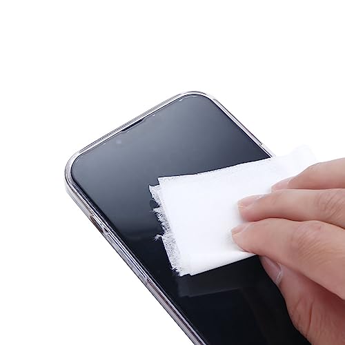 Vctitil 500-Piece Lens Cleaning Paper for Camera, Microscope, & Computer Screens - White Paper Tissues