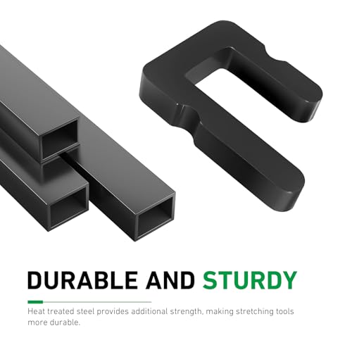 59560 Car Stretch Belt Tool, U-shape Serpentine Belt Tensioner Wrench for A/C & Main Drive Pulley, Installation and Removal Tool, Compatible with GM 5.3 L 6.2 L Fuel Engines (Black)