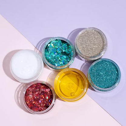 Eternal Moment 50 Pack 1 OZ Plastic Jars Clear Cosmetic Container with Lids - color: Clear Lid, size: 1 Ounce