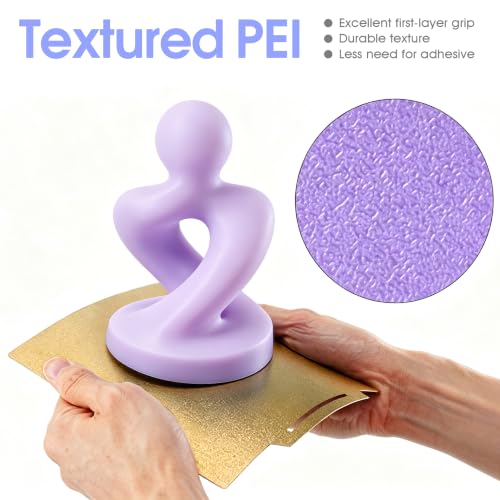 Bamboo Original Dual-Sided Textured/Smooth PEI Build Plate 257x257mm - color: Dual-Sided Textured/Smooth PEI