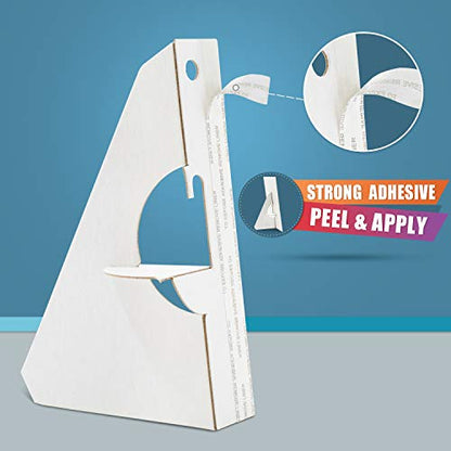 Lineco Self Stick Easel Backs, 5 Inch, White, 25 Pack - color: Classic White, size: 5"