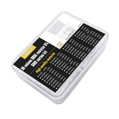 0805 SMD Resistor Kit 1R-10M ohm 1/8W 0.125W ±5% Tolerance 36Values