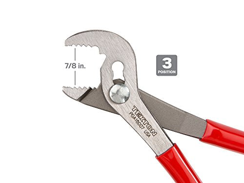 TEKTON 7 Inch Angle Nose Slip Joint Pliers | PGA16007 - size: 7 in.