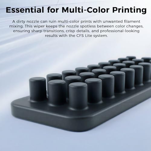 Creality Official SPARKX i7 Nozzle Wiper Strip 5PCS, Original i7 Mouth Wipe Strips Cleaning Pad, Silicone Rubber Wiper Clean Nozzle Surface Filament for Creality SPARKX i7 3D Printer - style: Nozzle Wiper Strip