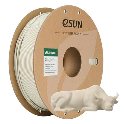 eSUN Matte PLA Filament 3D Printer Filament 1KG Light Khaki - color: Light Khaki, size: 1KG