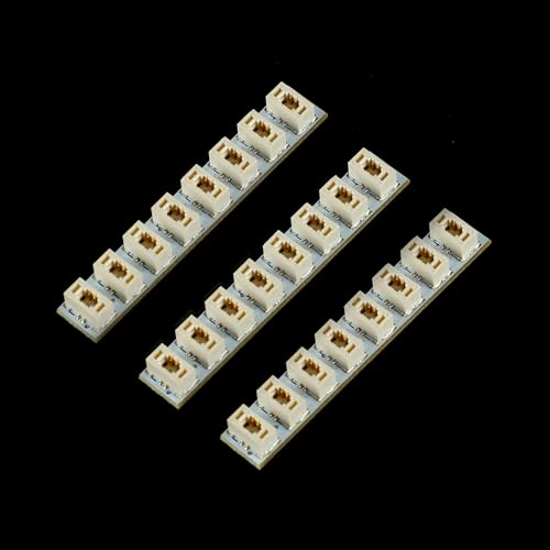 BRIKSMAX 8-Port Expansion Boards for DIY Lego/Moc Lighting(3 Pack) Version 2.0 - size: 8-Port Expansion Boards