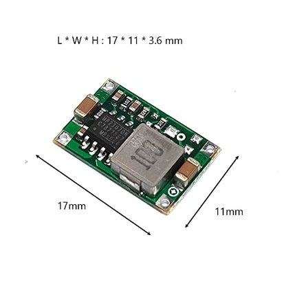 Mini 5pcs DC 4.75-23V to 3.3V Buck Converter Board - 1.8A Output, Small Size, Green - style: Green 3.3V