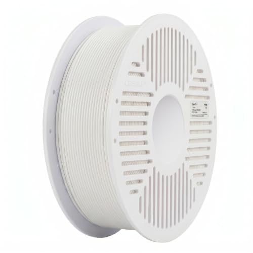 Creality Hyper PLA Reusable-Spool Filament, White, 1-Pack, 1KG - color: White, size: With Spool