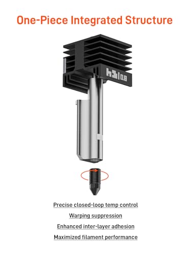 4PCS Hardened Steel Nozzles 0.2/0.4/0.6/0.8mm for Bambu Lab P2S/H2D/H2S/H2C/X2D - color: 4Pcs 0.2/0.4/0.6/0.8mm Hotends