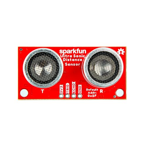 SparkFun Ultrasonic Distance Sensor - TCT40 (Qwiic) Ultrasonic Distance Sensor - HC-SR04 Non-Contact Distance Measurement - Operating Voltage 3.3V - Board Dimensions: 1.75 in x 0.85 in