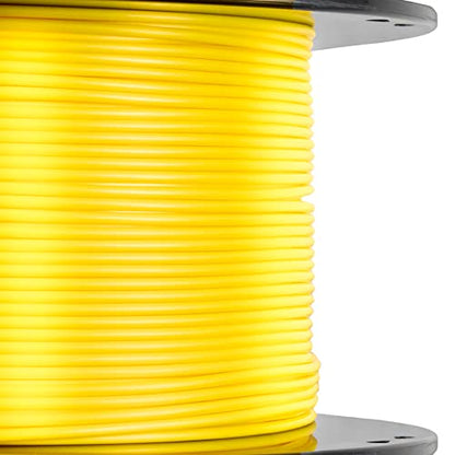 HATCHBOX Metallic Finish PLA 3D Printer Filament, Dimensional Accuracy +/- 0.03 mm, 1 kg Spool, 1.75 mm, Yellow - color: Yellow