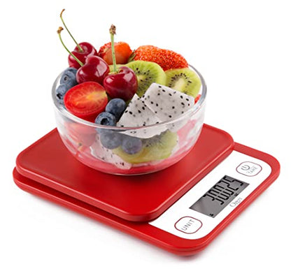 Ozeri® Garden and Kitchen Scale II with 420 Variable Graduation Technology® - color: Red