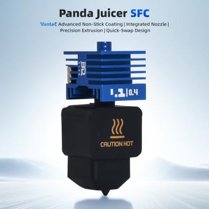 BIQU Panda Juicer SFC 0.4mm VantaC-Coated Hotend for H2D/H2S/H2C/A1/A1 Mini - size: 2Pack 0.4MM (Panda Juicer SFC-H/A)