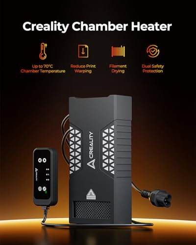 Creality Official Chamber Heater, Support 40-70℃ Heating, Filament Drying, Modular Design Allows DIY Personalized Drying Box, 3D Printer Chamber Heater Suitable for Enclosed FDM 3D Printers
