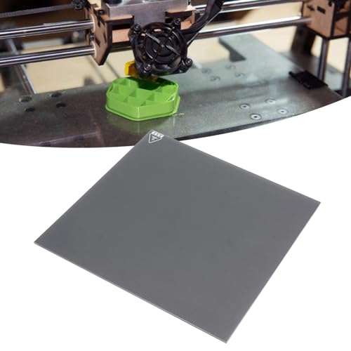 Printer Build Surface Sheet 350x350x4mm Strong Adhesion Tempered Glass 3D Printer Accessories Printing Plate for Upgrade Glass Plate for Voron Model