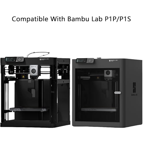 2 Pack Ceramic Heater and Thermistor for P1P, 3D Printer Accessories 24V 48W Ceramic Heater 300℃ High Temperature Thermistor and Fixing Clip for Bambu Lab P1P, P1S - style: P1P/P1S