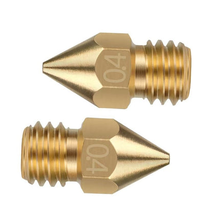 20PCS 3D Printer Brass Nozzles MK8 0.4MM, High Temperature Resistant, Compatible for Creality Ender/CR Series, Anycubic Kobra Series, - size: 20MK8