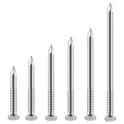 Wensilon (55 pcs)2-1/2 inch Stainless Steel 304 Nails, Hanging Nails, Wall Nails, Dowels, Long Nails - color: Ss, size: 2-1/2
