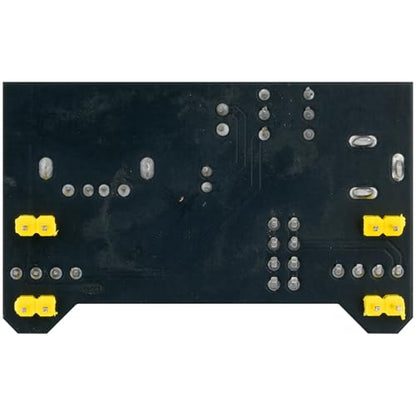WWZMDiB 5 Pcs Power Supply Module Compatible with 400 Point and 830 Point Solderless Breadboard Input 6.5~12V Output 3.3V 5V (with 5 Pcs 9V Connector)